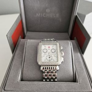 Michele Deco Diamond Watch